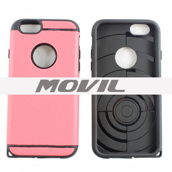 NP-1882 PC TPU funda para iPhone 6-14